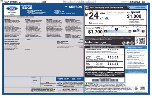 Used 2020 Ford Edge Titanium image 6