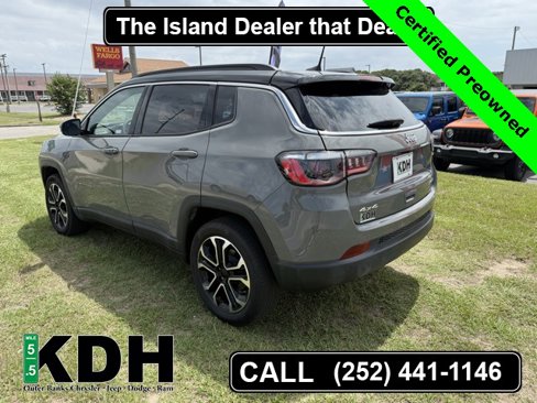 Certified 2024 Jeep Compass Limited w/ Sun and Sound Group image 4