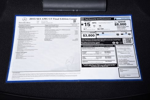 Used 2015 Mercedes-Benz SLS AMG GT Final Edition image 36