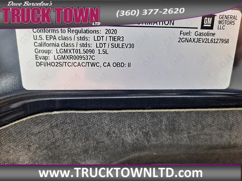 Used 2020 Chevrolet Equinox LT image 9