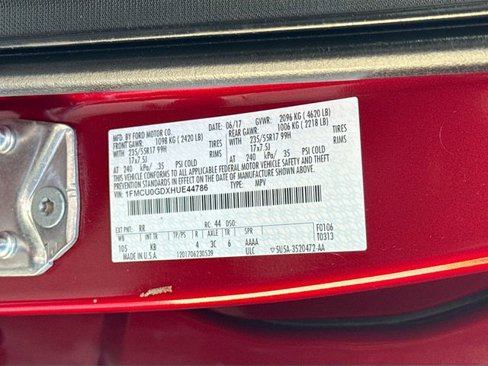 Used 2017 Ford Escape SE image 30