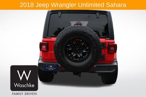 Used 2018 Jeep Wrangler Unlimited Sahara image 7