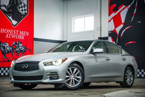 Used 2015 INFINITI Q50 Premium w/ All Weather Package image 1
