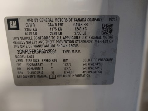 Used 2017 Chevrolet Equinox LT w/ Driver Confidence Package II image 33