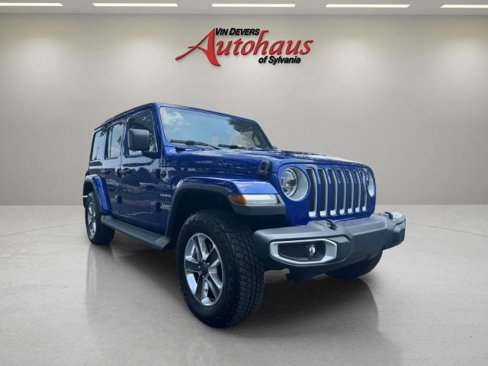 Used 2020 Jeep Wrangler Unlimited Sahara image 1