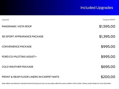 Certified 2022 Ford Escape SE w/ SE Sport Appearance Package image 6