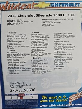 Used 2014 Chevrolet Silverado 1500 LT w/ LT Convenience Package image 21