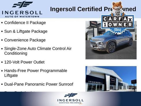Used 2022 Chevrolet TrailBlazer ACTIV w/ Sun and Liftgate Package image 13