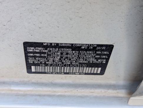 Used 2020 Subaru Crosstrek 2.0i Premium w/ Popular Package #2 image 10
