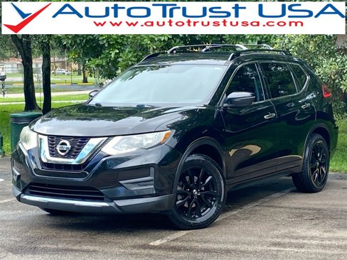 Used 2017 Nissan Rogue SV w/ Midnight Edition Package image 1