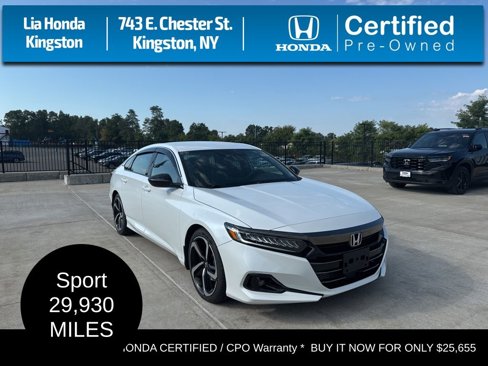 Certified 2022 Honda Accord Sport image 1