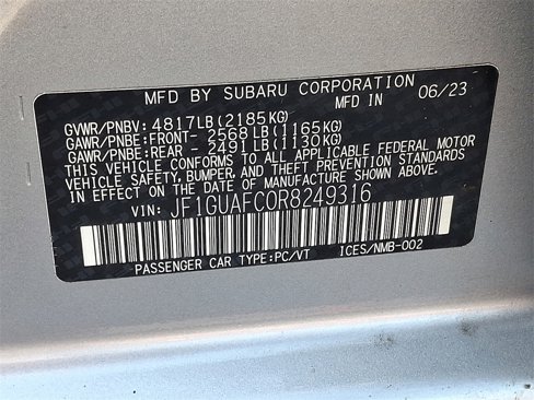 Certified 2024 Subaru Impreza 2.0i Sport image 26