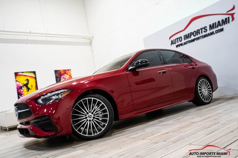 Used 2024 Mercedes-Benz C 300 Sport w/ AMG Line w/ Night Package image 8