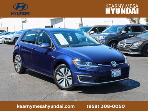 Used 2019 Volkswagen e-Golf SEL Premium image 1