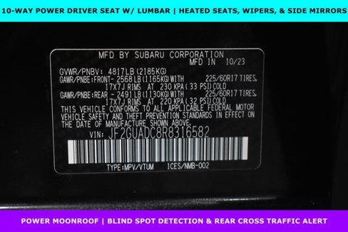 Used 2024 Subaru Crosstrek 2.0i Premium image 36