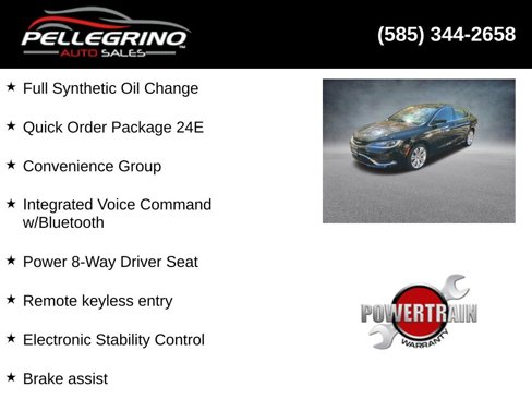 Used 2015 Chrysler 200 Limited w/ Spring Special Group image 4