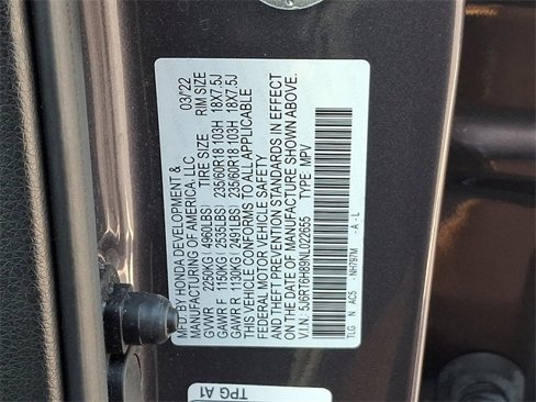 Certified 2022 Honda CR-V EX-L image 29