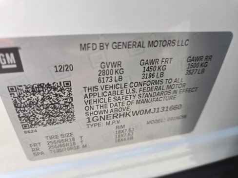 Used 2021 Chevrolet Traverse LT image 13