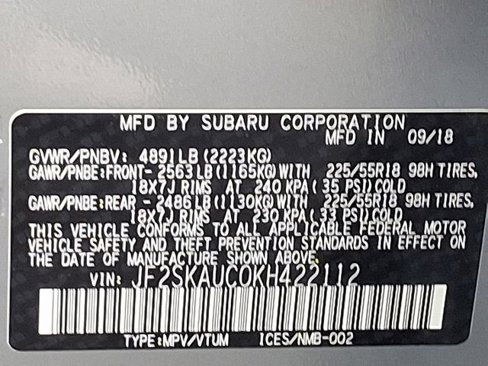 Used 2019 Subaru Forester Limited image 30