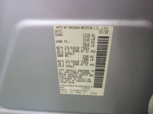 Used 2018 Nissan Murano SV image 33