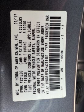 Certified 2017 Honda Accord Sport image 25
