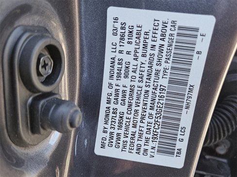 Used 2016 Honda Civic LX image 24