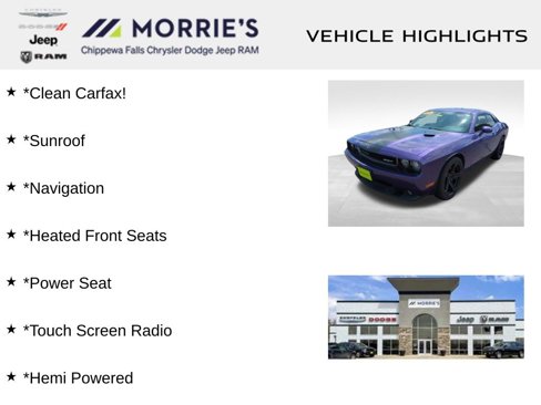 Used 2010 Dodge Challenger SRT8 w/ SRT Option Group II image 3
