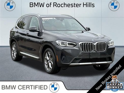 Certified 2024 BMW X3 xDrive30i w/ Premium Package image 1