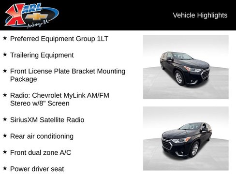 Used 2018 Chevrolet Traverse LT image 2