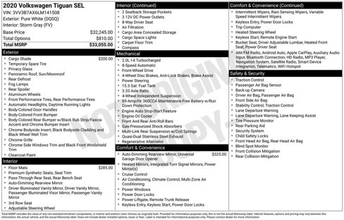 Certified 2020 Volkswagen Tiguan SEL image 7