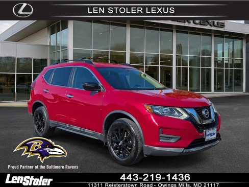 Used 2017 Nissan Rogue SV w/ Midnight Edition Package image 1