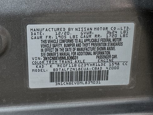 Used 2021 Nissan Versa SV image 29