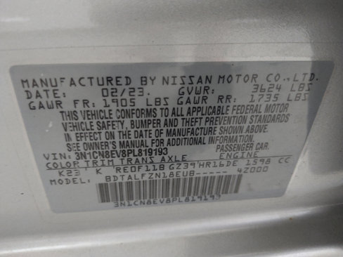 Used 2023 Nissan Versa SV image 33