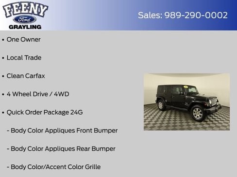 Used 2016 Jeep Wrangler Unlimited Sahara w/ Max Tow Package image 4