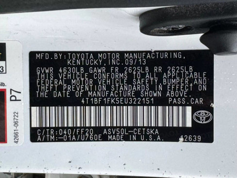 Used 2014 Toyota Camry SE image 29