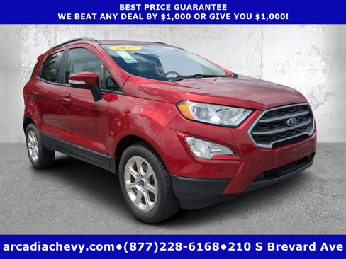 Used 2021 Ford EcoSport SE w/ SE Convenience Package image 1