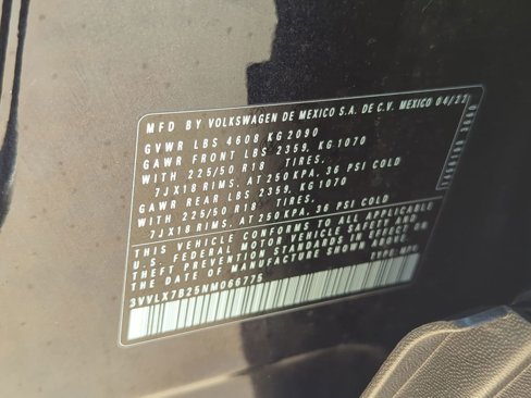 Used 2022 Volkswagen Taos SE image 23