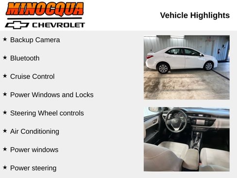 Used 2016 Toyota Corolla LE image 2