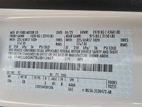 New 2025 Ford Escape Active image 21