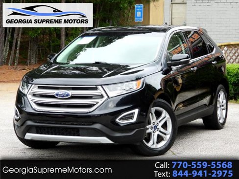 Used 2018 Ford Edge Titanium w/ Ford Safe & Smart Package image 1