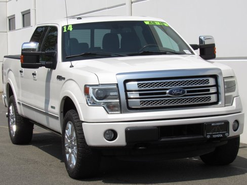 Used 2014 Ford F150 Platinum w/ Max Trailer Tow Package image 2