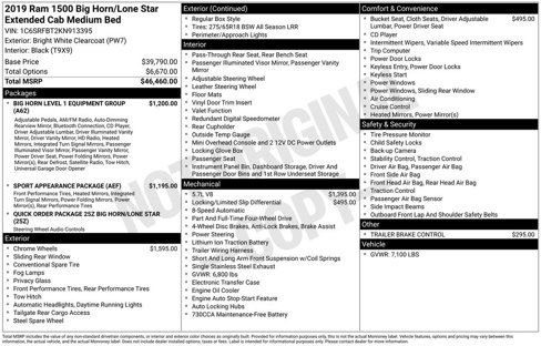 Used 2019 RAM 1500 Big Horn image 2