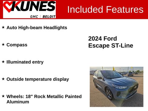Used 2024 Ford Escape ST-Line image 3