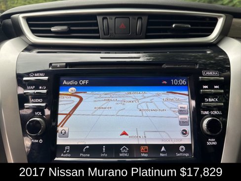 Used 2017 Nissan Murano Platinum w/ Platinum Technology Package image 24
