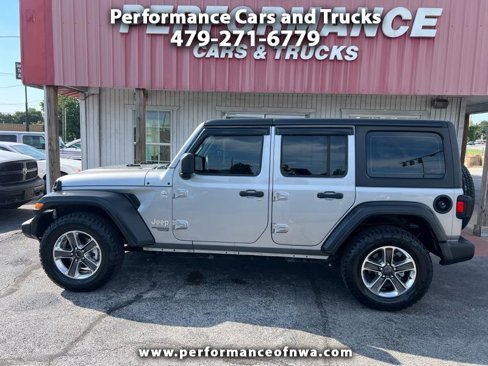 Used 2018 Jeep Wrangler Unlimited Sport image 1