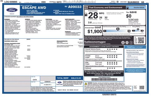 New 2025 Ford Escape ST-Line w/ Tech Pack #1 image 6