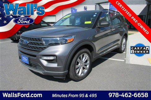 Certified 2022 Ford Explorer XLT w/ Equipment Group 202A image 1