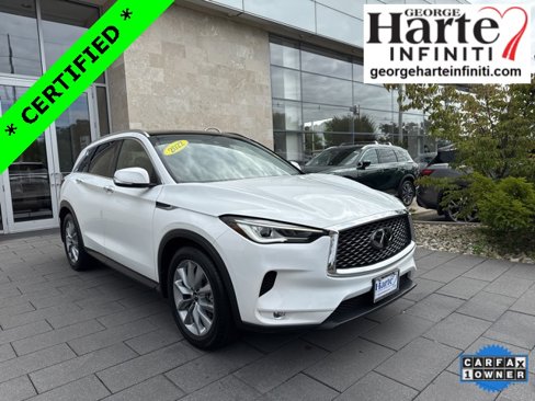 Certified 2022 INFINITI QX50 Luxe w/ Cargo Package image 1