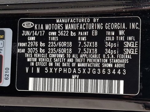 Used 2018 Kia Sorento EX image 28