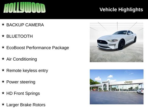 Used 2018 Ford Mustang Coupe w/ Ecoboost Performance Package image 3